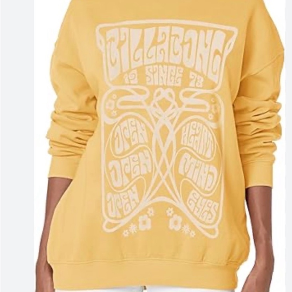Billabong cozy oversized sweatshirt size Medium